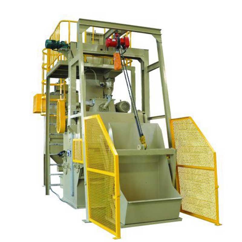 Q32 Series Automatic Rubber Belt Conveyor Type Shot Blasting