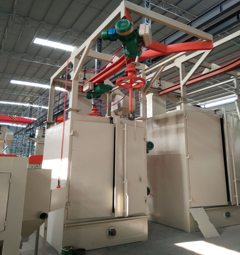 Double Hook Hanger Type Shot Blasting Machine Q378(图1)